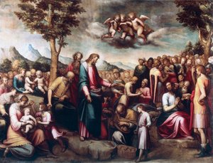 La moltiplicazione dei pani da Guglielmo Caccia