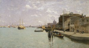 Mattina sulla Giudecca, Venezia da Guglielmo Ciardi