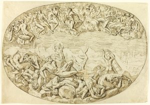 La caduta dei giganti da Guglielmo della Porta
