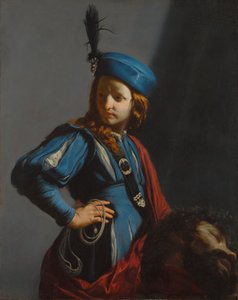 Davide con la testa di Golia da Guido Cagnacci