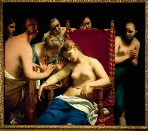 La morte di Cleopatra da Guido Cagnacci
