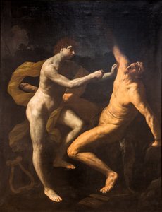 Apollo che scortica Marsia, 1620-25 (olio su tela)