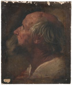 Testa di apostolo da Guido Reni