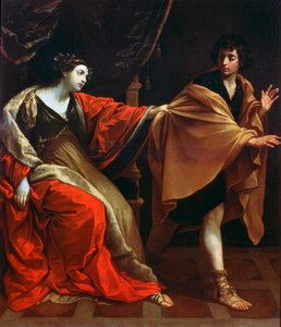 Giuseppe e la Moglie di Potifar, c1626 da Guido Reni