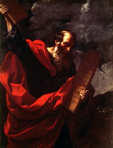 Mosè con le Tavole della Legge da Guido Reni