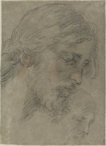 La Testa di Cristo da Guido Reni
