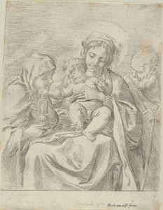 La Sacra Famiglia con Santa Chiara da Guido Reni