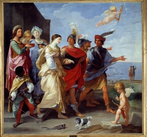 Guerra di Troia: Rapimento di Elena da Guido Reni