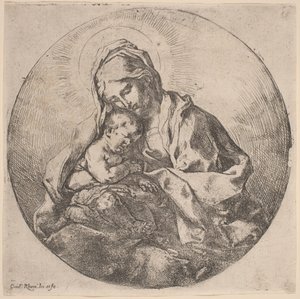Vergine e Bambino da Guido Reni