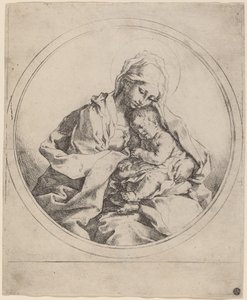 Vergine e Bambino da Guido Reni