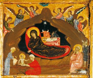 Natività, dettaglio dall