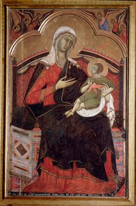 Vergine col Bambino da Guido da Siena