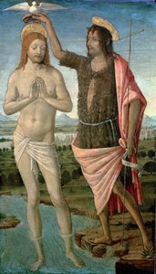 Il battesimo di Cristo, 1486