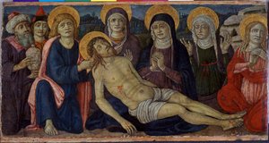 Il compianto su Cristo da Guidoccio di Giovanno Cozzarelli