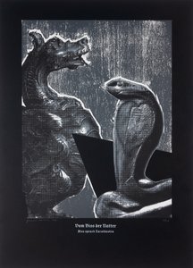 Sul morso della vipera, Così parlò Zarathustra, 2024 (xilografia e serigrafia)