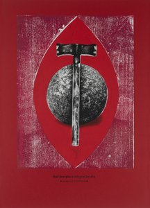 Sulle isole benedette, Così parlò Zarathustra, 2024 (xilografia e serigrafia)