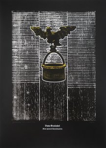 On The Rabble, Thus Spoke Zarathustra, 2024 (xilografia e serigrafia)