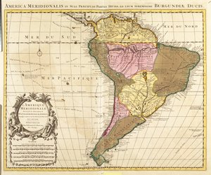Panama, Argentina, Bolivia, Brasile, Cile, Colombia, Ecuador, Guiana Francese, Guyana, Paraguay, Perù, Suriname, Uruguay, Venezuela da Guillaume Delisle