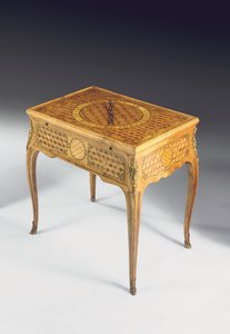 Tavolo da gioco con sabot del XIX secolo da Guillaume Kemp