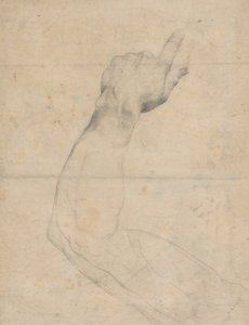 Studio di un braccio (verso) da Guillaume Lethiere