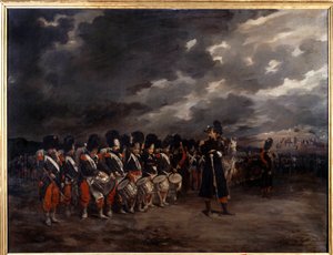 Un tamburo della Guardia Imperiale
