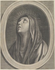 La Vergine che guarda in alto
