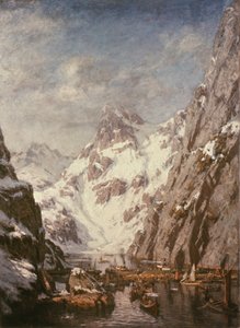 La battaglia del fiordo dei troll da Gunnar Berg