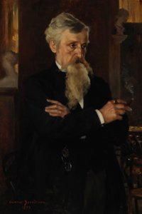 Ritratto di August Schauman, giornalista