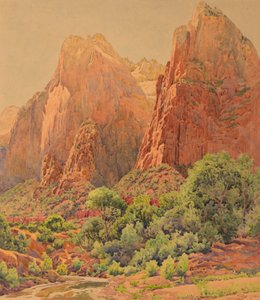 I Patriarchi, Parco Nazionale di Zion da Gunnar Widforss