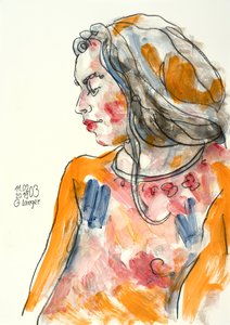 Ritratto di una donna, ero a casa
