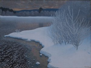 Brina sul ghiaccio da Gustaf Edolf Fjaestad