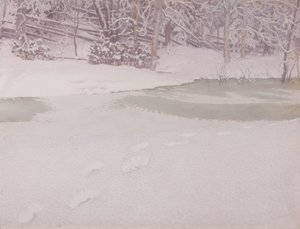 Neve appena caduta da Gustaf Fjæstad