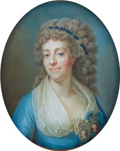Ritratto di Hedvig Katarina Piper da Gustaf Lundberg