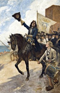 Grande guerra del Nord (1700-1721): Magnus Stenbock, feldmaresciallo svedese, alla battaglia di Helsinborg