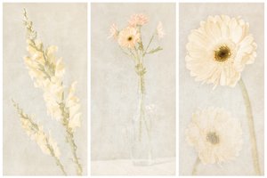 Trittico floreale sbiadito da Gustav Davidsson