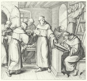 Martin Lutero, Vicario di Sassonia e Turingia da Gustav Ferdinand Leopold Konig