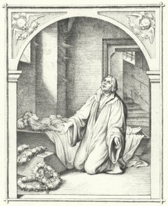 Martin Lutero con il corpo morto di sua figlia Magdalena, 1542