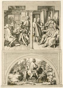Diverse immagini della vita di Martin Lutero da Gustav Ferdinand Leopold Konig