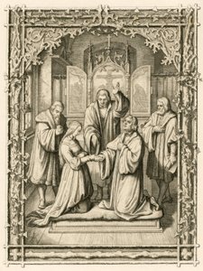 Il matrimonio di Martin Lutero e Katharina von Bora (Catherine de Bore)