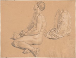 Un Uomo Seduto Nudo e poi Vestito
