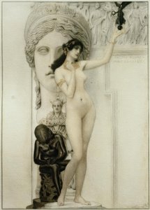 Allegoria della scultura da Gustav Klimt