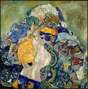 Culla per bambini da Gustav Klimt