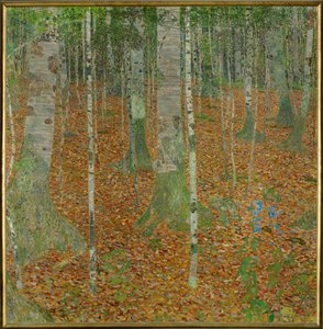 Bosco di faggi (Bosco di betulle) da Gustav Klimt