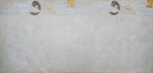 Beethovenfries: Il desiderio di felicità - Pannello 2, parete lunga sinistra