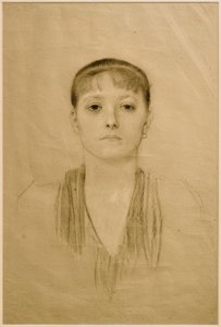 Ritratto di una ragazza di fronte
