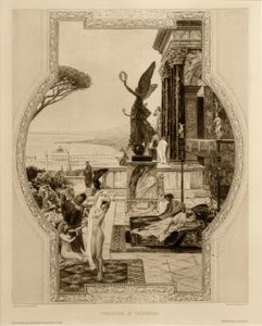 Il teatro antico di Taormina da Gustav Klimt