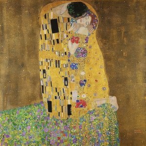 Il bacio da Gustav Klimt