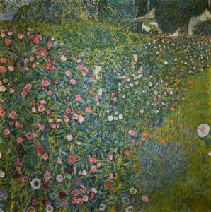 Paesaggio di giardino italiano