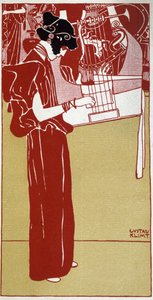 Musica (disegno) da Gustav Klimt