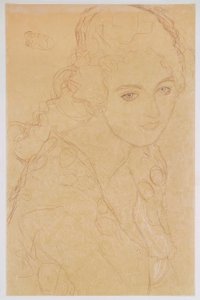 Ritratto di Ria Munk III da Gustav Klimt